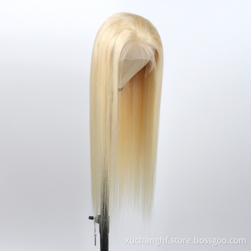 100% Virgin Blonde 613 lace front wig human hair, Hd Transparent Wholesale brazilian hair wigs Vendors
